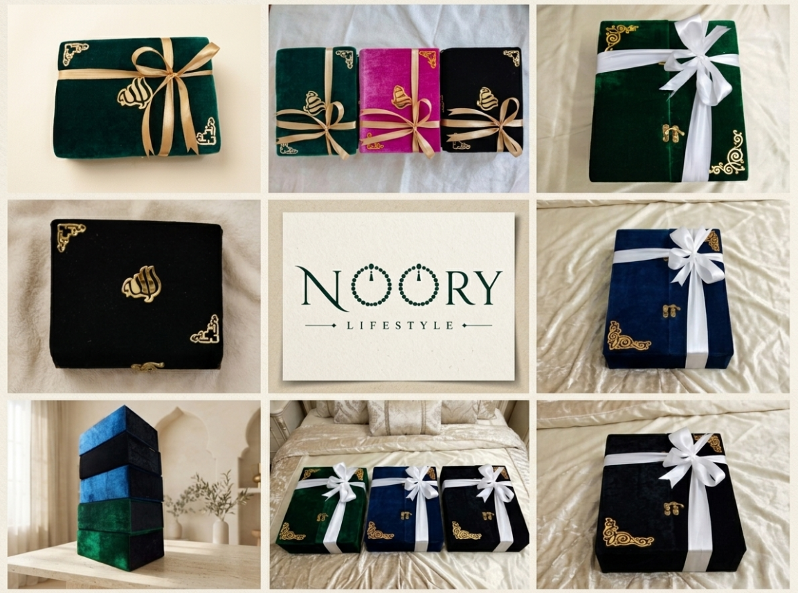 Luxury and Premium Velvet Box