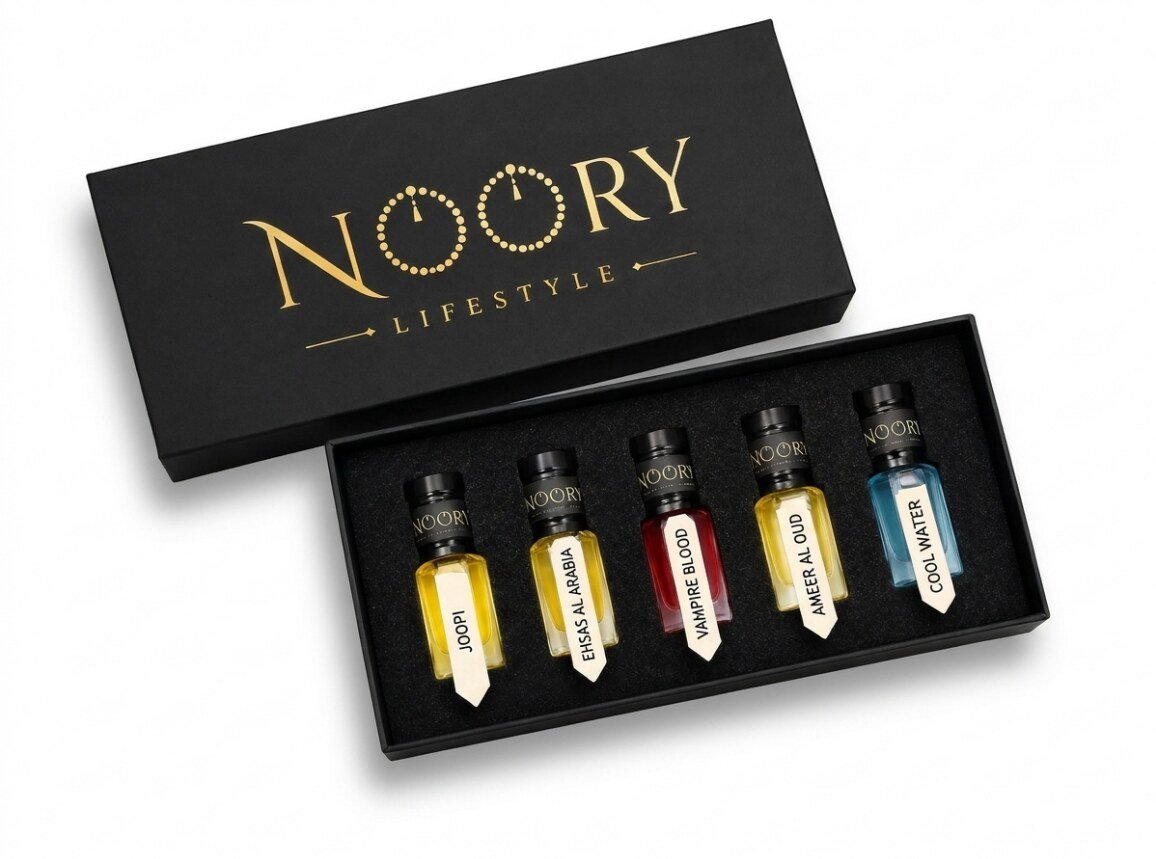 Five scents. One keepsake box.